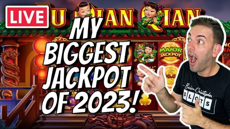 My FIRST LIVE JACKPOT OF 2023!